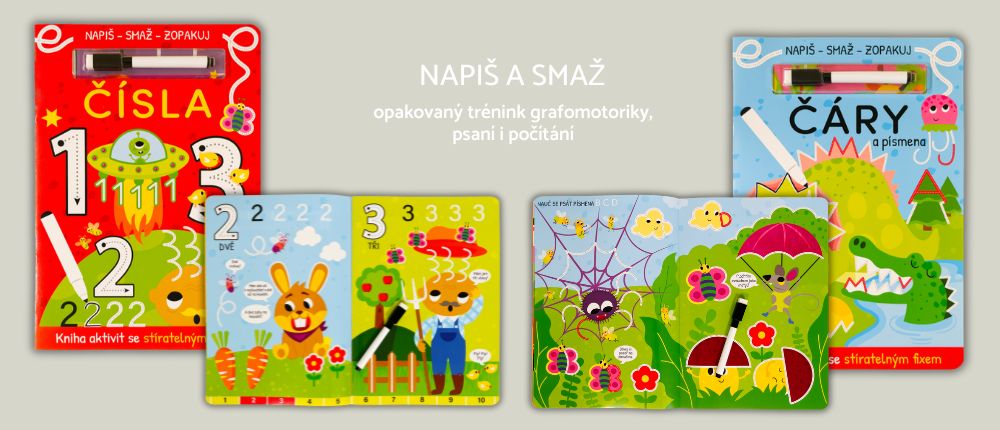 Napiš, smaž, zopakuj